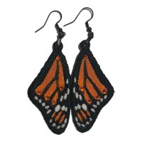 Monarch Wing Earrings