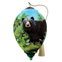 Ne'Qwa Art Black Bear Ornament
